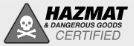 HAZMAT & Dangerous Goods certification logo 